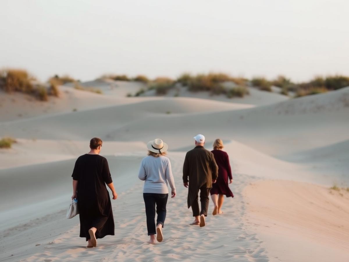 Sfeerbeeld bij Wandelgroep: rustig weer op gang